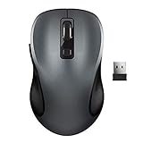 Trueque Kabellose Computermaus, USB, schnurlose Mäuse für Laptop, Ergo-Griffe, 3-stufige...