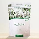 VivaNutria Acai Pulver 500g I Acai-Beeren-Pulver für Bowls und als...