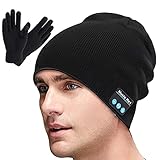 Sminiker Geschenke für Männer Bluetooth Mütze mit V5.0 Bluetooth Mütze Geschenke für...
