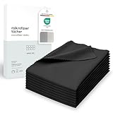 Bellphany XXL 8er Set Brillenputztücher Mikrofaser - 30 x 30 cm...
