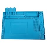 Sctecoau Esd Waerme Isolations Arbeits Unterlage Bestaendige Bga Löt Station Reparatur...