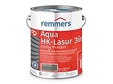 Remmers Aqua HK-Lasur 3in1 Grey Protect graphitgrau, matt, 5 Liter, Holzlasur, Premium...