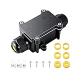 Elezenioc IP68 Wasserdichte Abzweigdose, 2 Wege M20 Verteilerdose Außen Wasserdicht für...