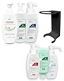 Blanc HYGIENIC KOMPLETT-Set: Mini Fix-Starter- 2X Mini Fix Spender, weiß oder schwarz +...