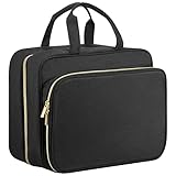 Lewondr Kulturtasche zum Aufhängen, Professionelle Kosmetiktasche mit Tragegriff und...