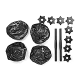 RiToEasysports Water Dumbbell, Frau Fitness Tragbarer Wasserübung Einstellbare Hanteln...