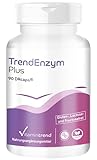 TrendEnzym Plus - mit Bromelain, Trypsin, Chymotrypsin und Rutin - 90 DRcaps - hochdosiert...