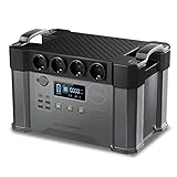 ALLPOWERS Tragbarer Powerstation 2000W (4000W Surge) Wechselstromsteckdosen...