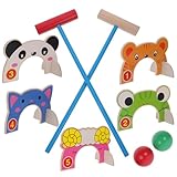 Yardwe 1 Satz Krocket Rasen Erholungsspiel Spielbälle Für Klassisches Outdoor-Spiel...