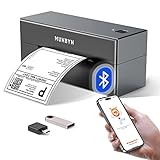 MUNBYN Bluetooth Etikettendrucker Label Drucker 4x6 Thermodrucker DHL UPS Versandetiketten...