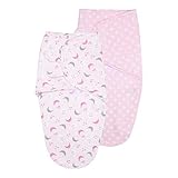 Vicloon Pucksack Baby, 2er Pack Wickel-Decke aus 100% Bio-Baumwolle, Sicherheit, Universal...
