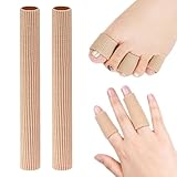 2 Stück Zehenschutz Kleiner Zeh,Atmungsaktive Fingerschutz Zehenschoner...