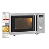 Exquisit Mikrowelle UMW 800 G-3 Inox | 800 Watt | Grill 1000 Watt | Unterbau-Mikrowelle |...