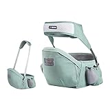 SONARIN Baby Hüftsitz,Ergonomischer Taille Hocker Baumwolle Babytrage Hipseat...