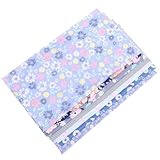 Alipis 7 Stück Teiliges Patchwork-baumwollstoff- Reine Baumwolle Bedruckte Muster...