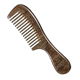 simarro Sandelholz Holzkamm, Grobzinkiger Kamm Holz Geburtskamm Strähnenkamm...