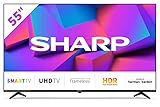 SHARP 55FK2E Frameless 4K Ultra HD Smart Fernseher 139 cm (55 Zoll), Amazon Video, DTS...