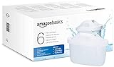 Amazon Basics Wasserfilterkartuschen, 6 Stück, passend für alle BRITA Systeme inkl....