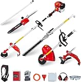BU-KO 52cc Langstieliges Multifunktionales Gartengerät Inkl. Freischneider,...