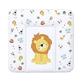 Wickelauflage Wickelunterlage abwaschbar und wasserdicht 75x72 cm - Wickelmatte...