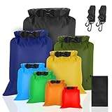 VFANDV wasserdichte Aufbewahrungsbeutel 8 Stück, 1,5/2,5/3/3,5/5/8L/10L/13L Wasserdichter...