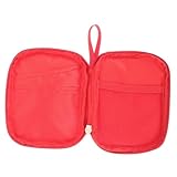 FIXOSHEE Kleine Portable Reise medikamententasche aus Strapazierfähigem Material mit...