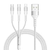 RAVIAD Multi USB Kabel, 3 in 1 Ladekabel Nylon Universal Ladekabel...