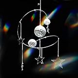 Spiegel Disco Kugel - Spiral-Spinner Sonnenfänger | Drehendes Anhänger Ornament...