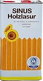 Burtex - Sinus Holzlasur 5l - Farbe: Kiefer - Holzlasur innen & außen - Seidenmatt -...
