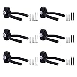 HONESTY Gitarrenhalterung zur Wandmontage 6er-Pack, Premium-Gitarrenhaken Perfekt in...