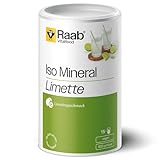 Raab Vitalfood® Iso Mineral Limette Pulver (600 g) - für die Zubereitung eines...