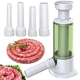 WurstfüLlwerkzeug, Eiflayn WurstfüLler Manuell, WurstfüLlmaschine Inkl. 4 FüLlrohre,...