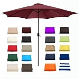 6/8 Rippen-Sonnenschutz, Ersatzstoff, 2/2,3/2,5/2,7/2,8/3,0/3,5 m,...