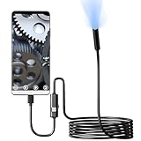 Retoo Endoskopkamera mit Licht Inspektionskamera IP67 wasserdichte HD Handy...