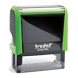 Trodat - Printy 4914 apfelgrün - Selbstfärbender Stempel personalisiert mit Wunschtext...