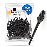 Tamay Dartspitzen Kunststoff 1000 Stück Premium Softdart Spitzen I Key Version I 2BA...