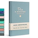 6-Minuten Tagebuch für Erwachsene 2025 (Das Original) - Dankbarkeitstagebuch,...