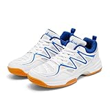 Hixingo Badmintonschuhe Männer Tennisschuhe Herren Damen, Squashschuhe Unisex...