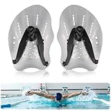 Paddles Schwimmen für Erwachsene und Jugendliche (1 Paar) – Schwimm Paddles für...