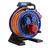 Hedi Drehstrom Kabeltrommel Generation 7 Companion (ø 250 mm, 20 m Panzerkabel PLUS, CEE...