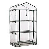 PVC-Gewächshaus-Abdeckplane – transparente wetterfeste Folie für Pflanzenschutz |...