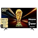 Hisense 50A6GG 126 cm (50 Zoll) Fernseher, 4K UHD, Smart-TV, HDR, Dolby Vision,...