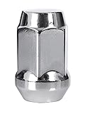 24 Radmuttern chrom 12x1,25mm Nuts Muttern mit 60° Konus - Schlüsselweite : 19mm~