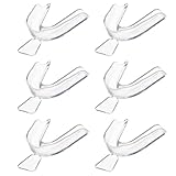 6 Stück Bleaching Schienen zum Zähne, Wiederverwendbar Sports Athletic Mouth...