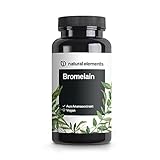 Bromelain - 400 mg (2000 F.I.P) - 90 magensaftresistente Kapseln - Natürlicher Ananas...