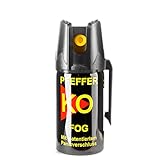 BALLISTOL 24450 Pfeffer-KO FOG 40ml Spray – Verteidigungsspray gegen Tiere –...