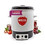 Weck Einkochautomat WAT15 Emaille mit Zeitschaltuhr & Präzisionsthermostat – 29L...