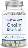 TheOrganical® Cholin Hochdosiert 700 mg | 120 Leber Kapseln | Hergestellt in Hamburg |...