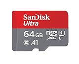 SanDisk Ultra 64 GB microSDXC UHS-I-Karte für Chromebook mit SD-Adapter (Für Smartphones...