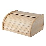 GALICJA Brotkasten Holz Bretto – Brotkorb Modern – Brot Aufbewahren – Brotkorb Holz...
